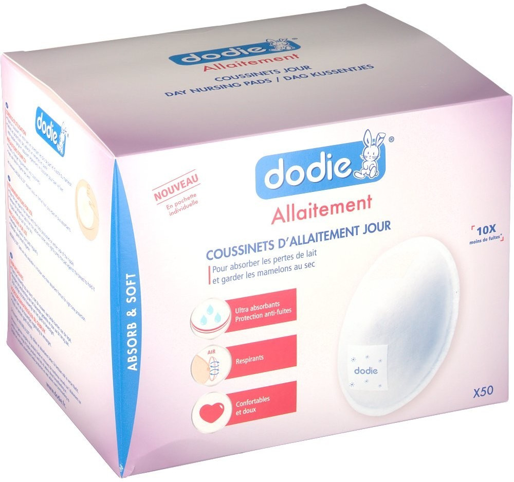 Dodie Coussinets d'allaitement x50