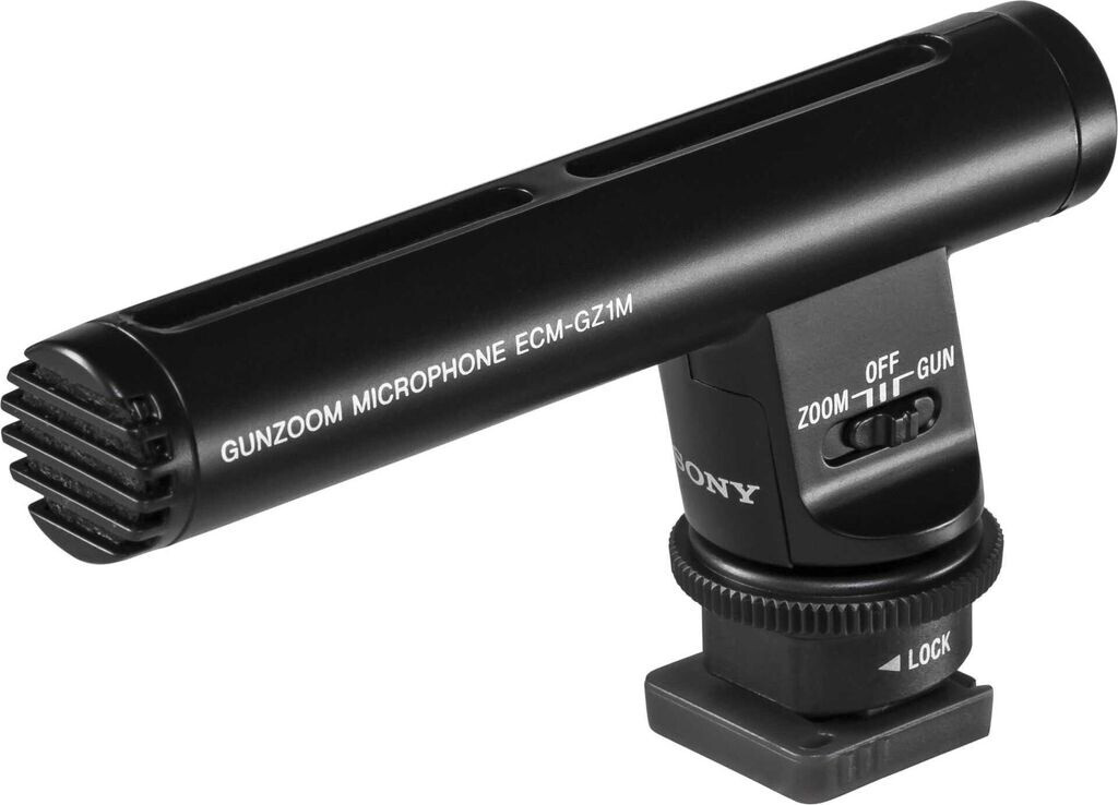 Microphone Pistolet/zoom Sony ECM-GZ1M - Enregistrement Directionnel Haute Qualité | Pour Caméras Et DSLR