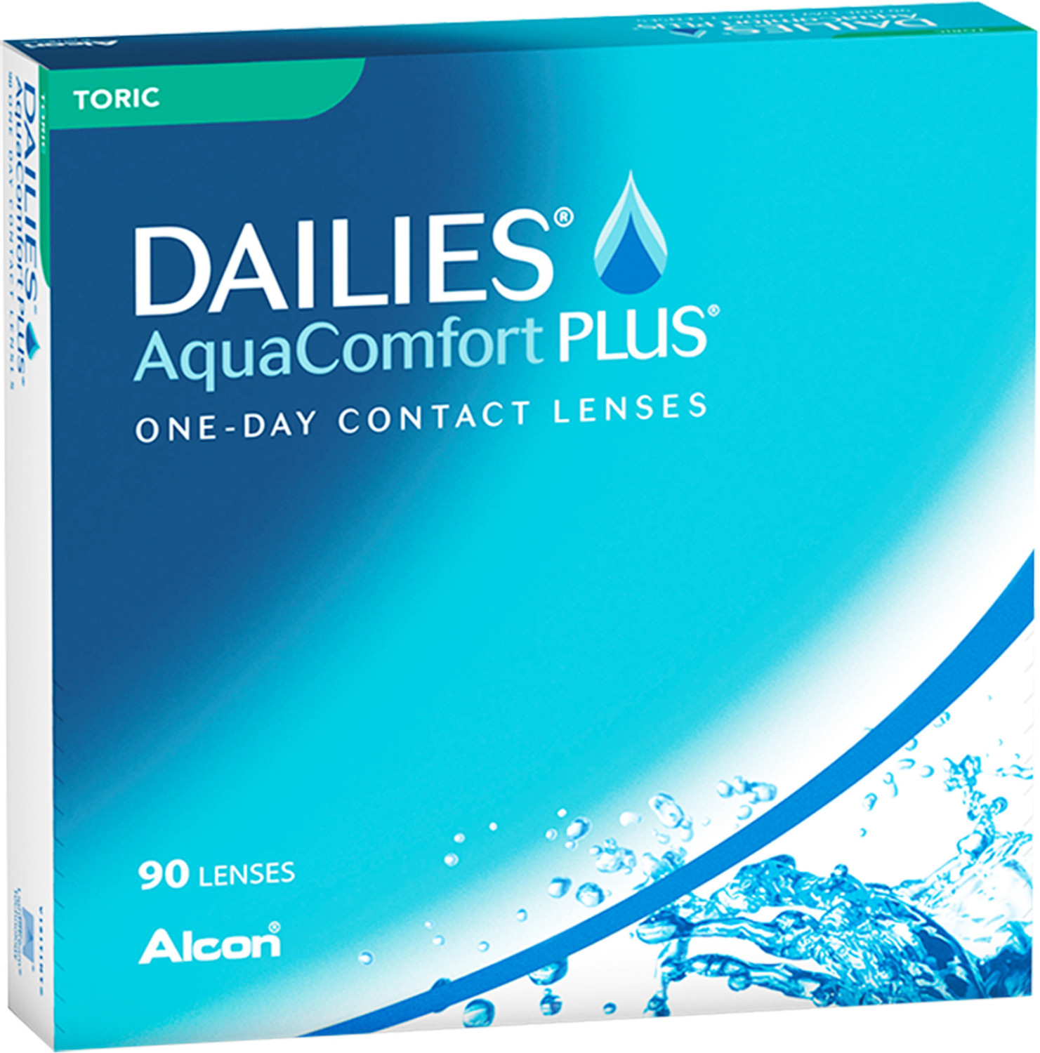 Alcon Dailies AquaComfort Plus Toric +4.00 (90 lentilles)