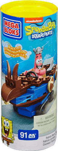 MEGA BLOKS Bob l'Éponge - Voiture de Patrick (94617)