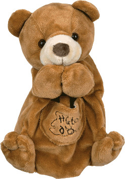 Histoire d'Ours Marionnette Ours Caramel