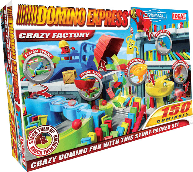John Adams Ideal Domino Express Crazy Factory