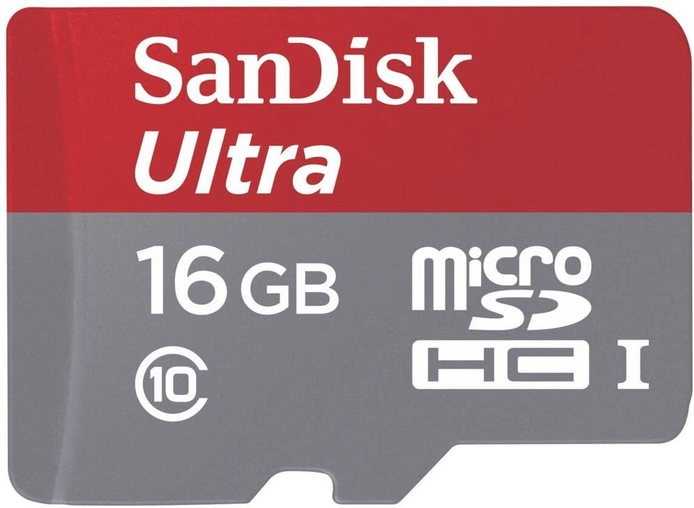 SanDisk Ultra microSDHC 16 Go Class 10 UHS-I (SDSDQUAN-016G-G4A)