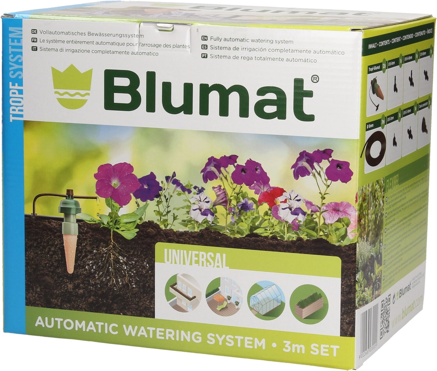 Sonde d'arrosage autonome Blumat pour 1 plante