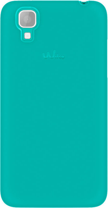 Wiko 2 coques 2skins noir - turquoise (Sunset)