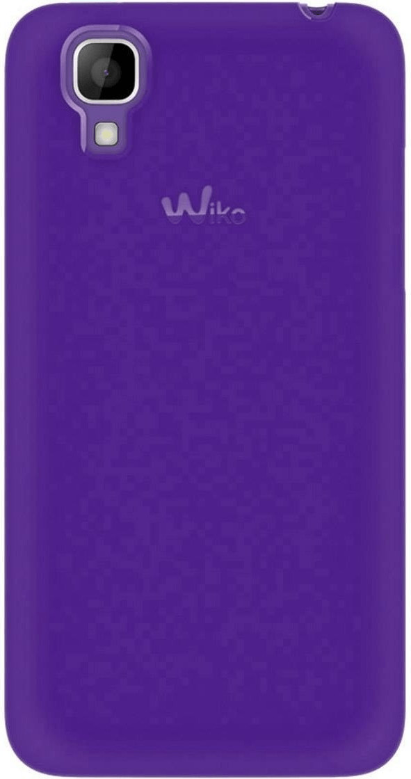 Wiko 2 coques 2skins violet - turquoise (Sunset)