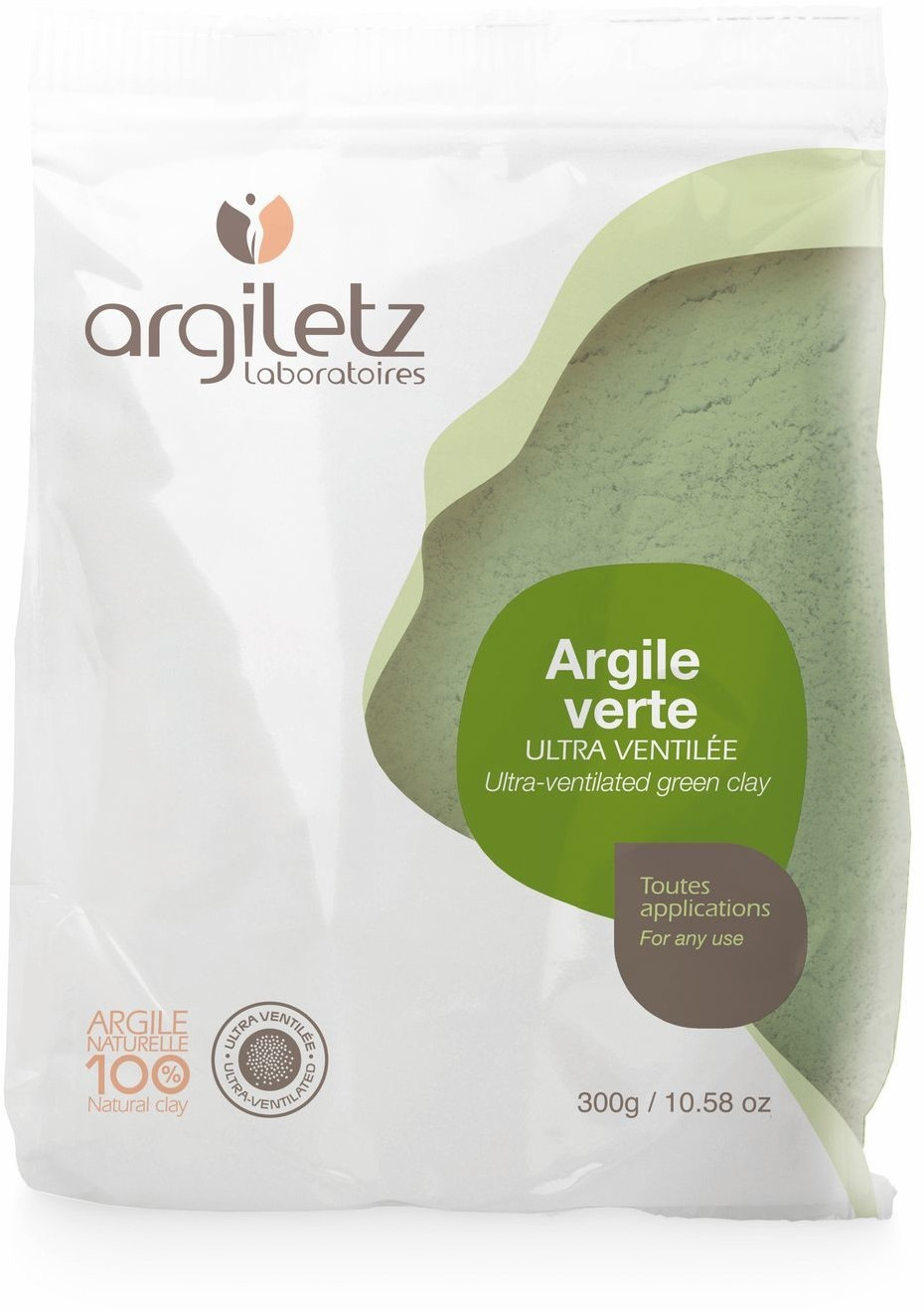 Argiletz Argile verte ultra-ventilée (300 g)