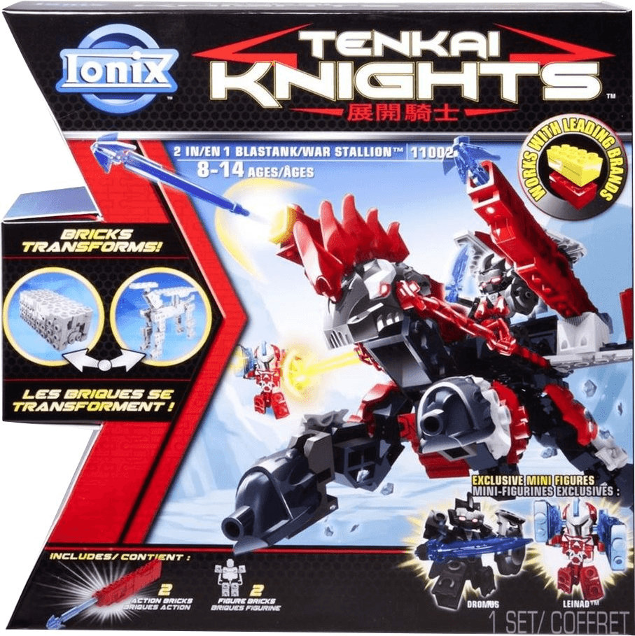 Ionix Tenkai Knights - 2-in-1 BlasTank / War Stallion (11002)