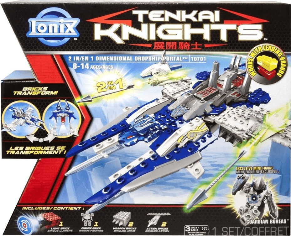 Ionix Tenkai Knights - 2-in-1 Dimensional Dropship / Portal (10701)