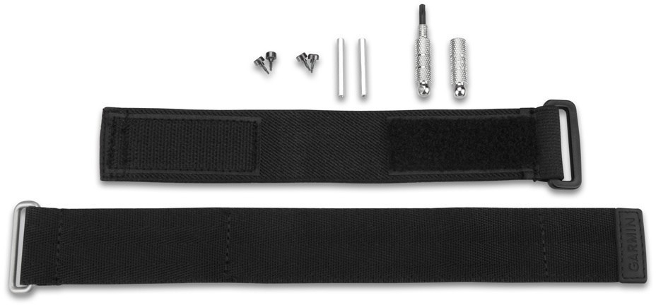 marque generique - Bracelet en cuir véritable en toile noir pour votre Garmin  Fenix 5 Plus - Accessoires bracelet connecté - Rue du Commerce
