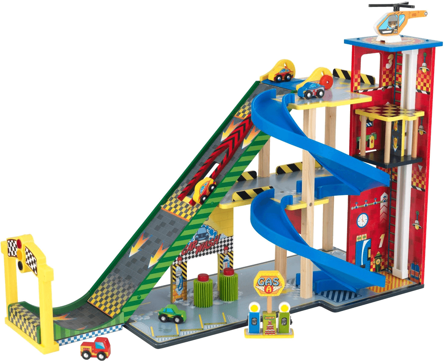 KidKraft Ensemble rampe voiture de course