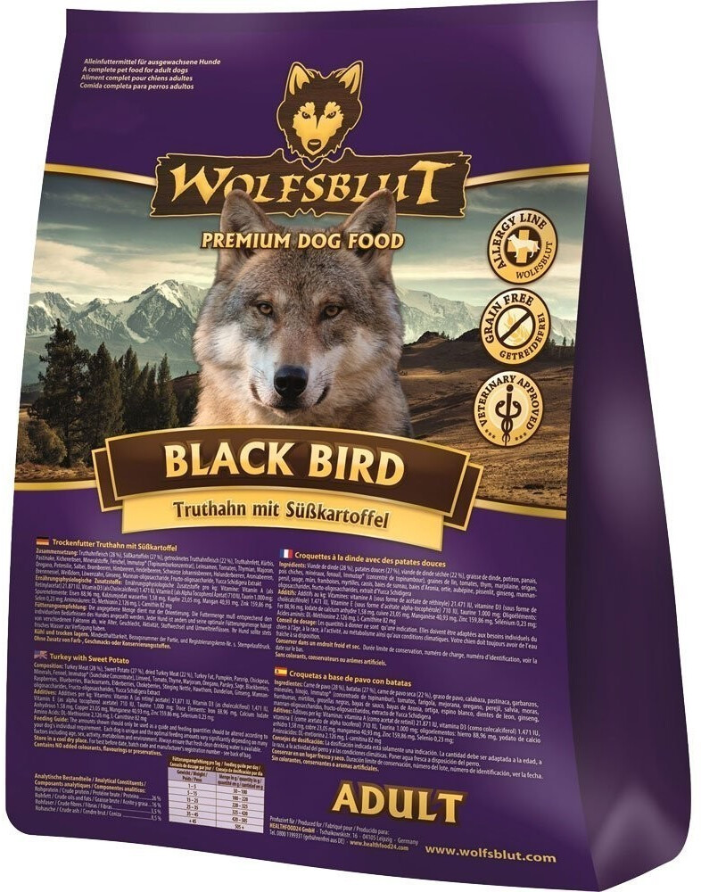Wolfsblut Black Bird Adult (15 kg)