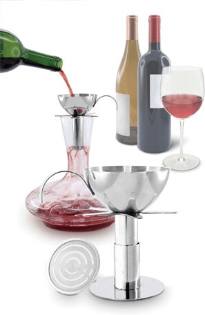 Pulltex Aérateur à vin inox