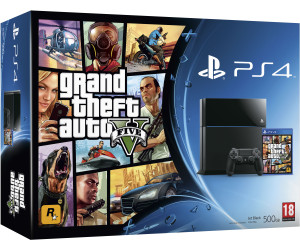 Sony PlayStation 4 (PS4) 500GB + Grand Theft Auto 5 (GTA 5)