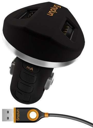 Unplug Chargeur allume-cigare double ports USB
