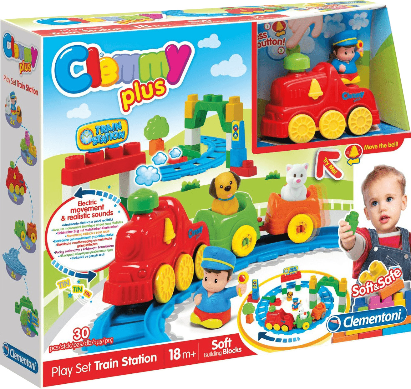 Clementoni Clemmy Plus - Train sonore