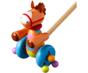 Orange Tree Toys Push-Along Pony
