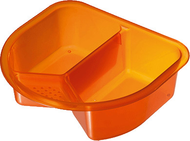 Rotho Mini lavabo Top / Bella Bambina orange transparent