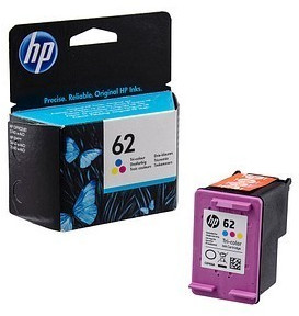 HP 62 - 3 couleurs - cartouche d'encre originale (C2P06AE)