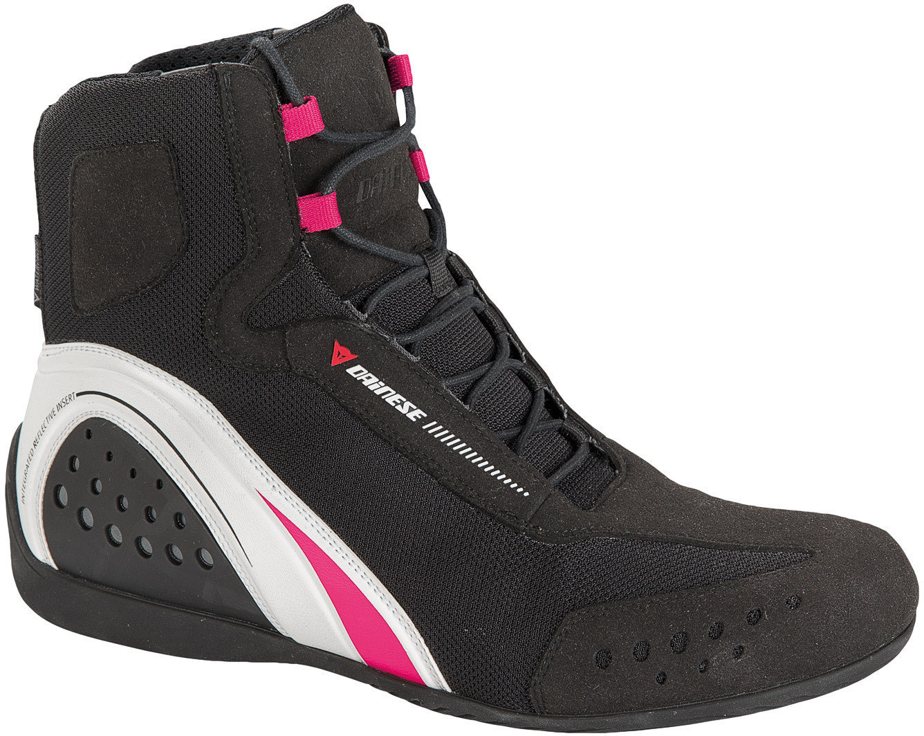 Dainese Bottes D-WP noir/blanc/rouge