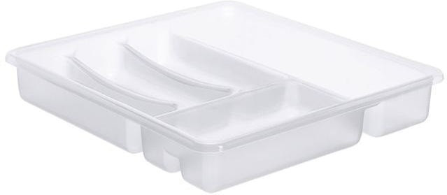 Rotho Babydesign Range-couverts avec 6 compartiments, polypropylène