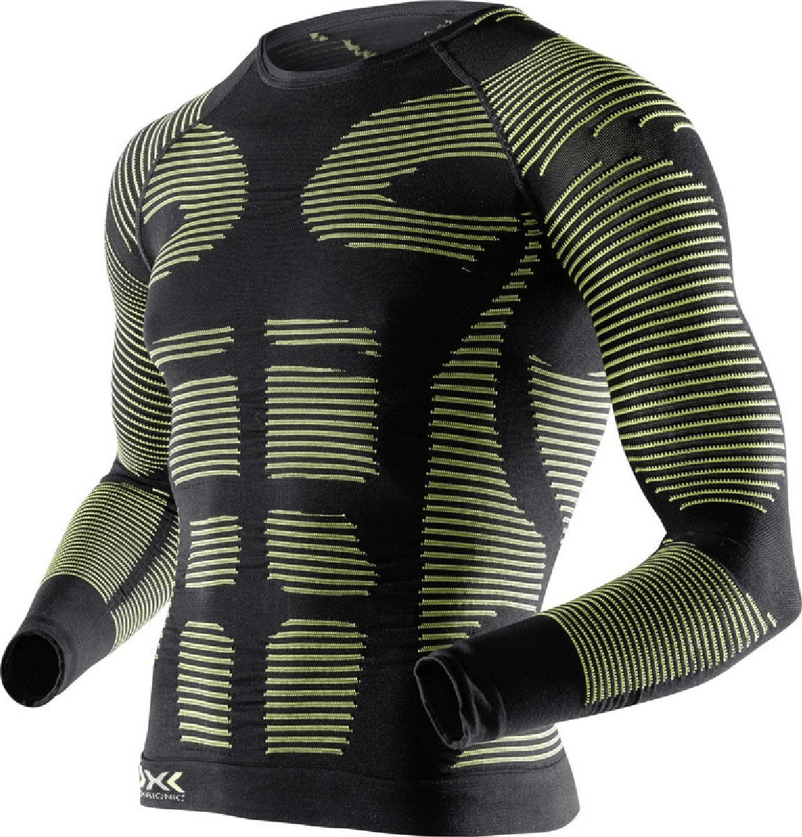 X-Bionic Precuperation Men Shirt Long black/yellow