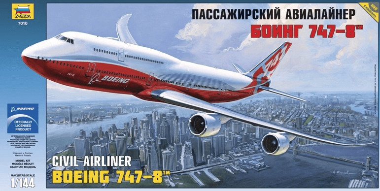 Zvezda Boeing 747-8 (7010)