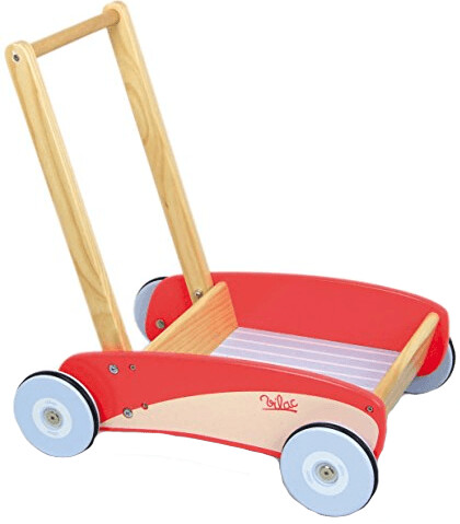 Vilac Chariot de marche rétro rouge