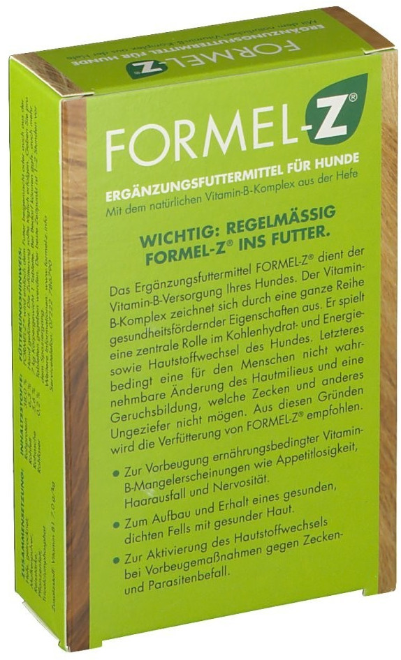 Biokanol Formel Z für Hunde Tabletten 125 g ab 6,52 € (Juni 2021 Preise