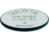 lithium batterie cr2032 3v varta