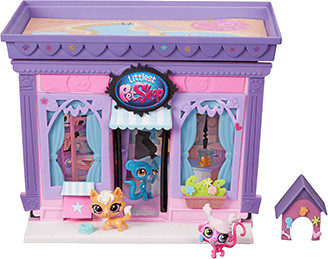 Littlest Pet Shop Boutique Littlest Petshop + 3 Petshop (A7322)
