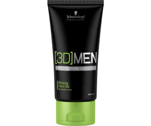 Schwarzkopf 3d Men Strong Hold Gel 150ml Ab 5 45 Preisvergleich Bei Idealo De