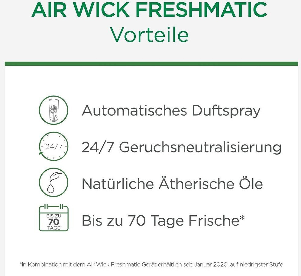 Airwick Freshmatic Max Seide & Lilie Nachfüller (250 ml) ab 3,49 €