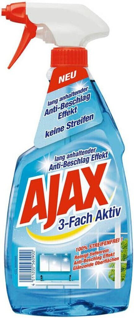 Ajax Glass cleaner 3-way active (5 l) au meilleur prix sur