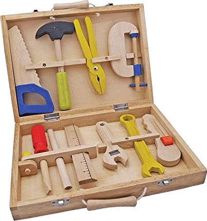 New Classic Toys Boîte à outils - 10 éléments