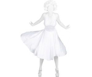 Marilyn Kleid Gr 44/46 Monroe Kostüm Kleid Übergröße weiß