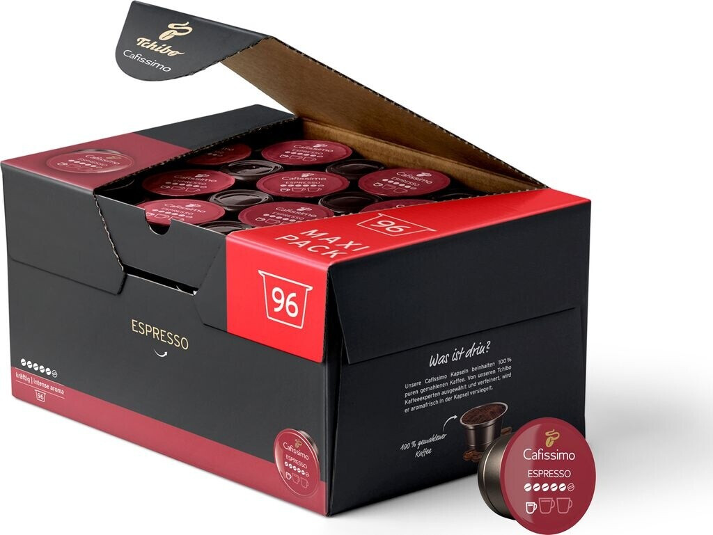 Tchibo Cafissimo Espresso kräftig (96 Port.) ab 24,90