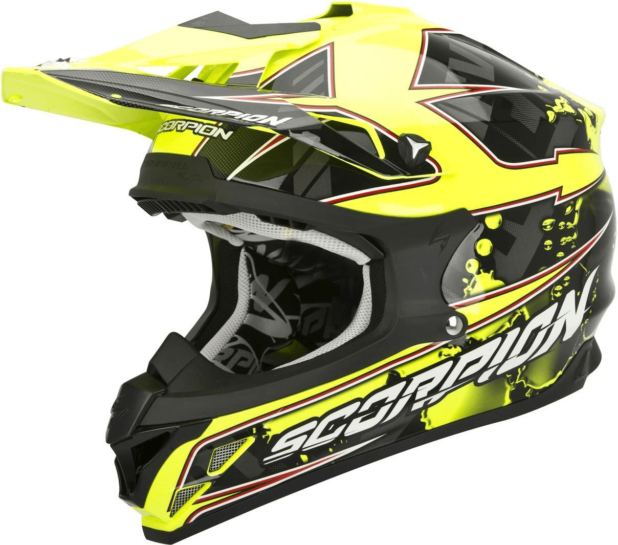 Scorpion VX-15 Evo Air Magma noir/jaune