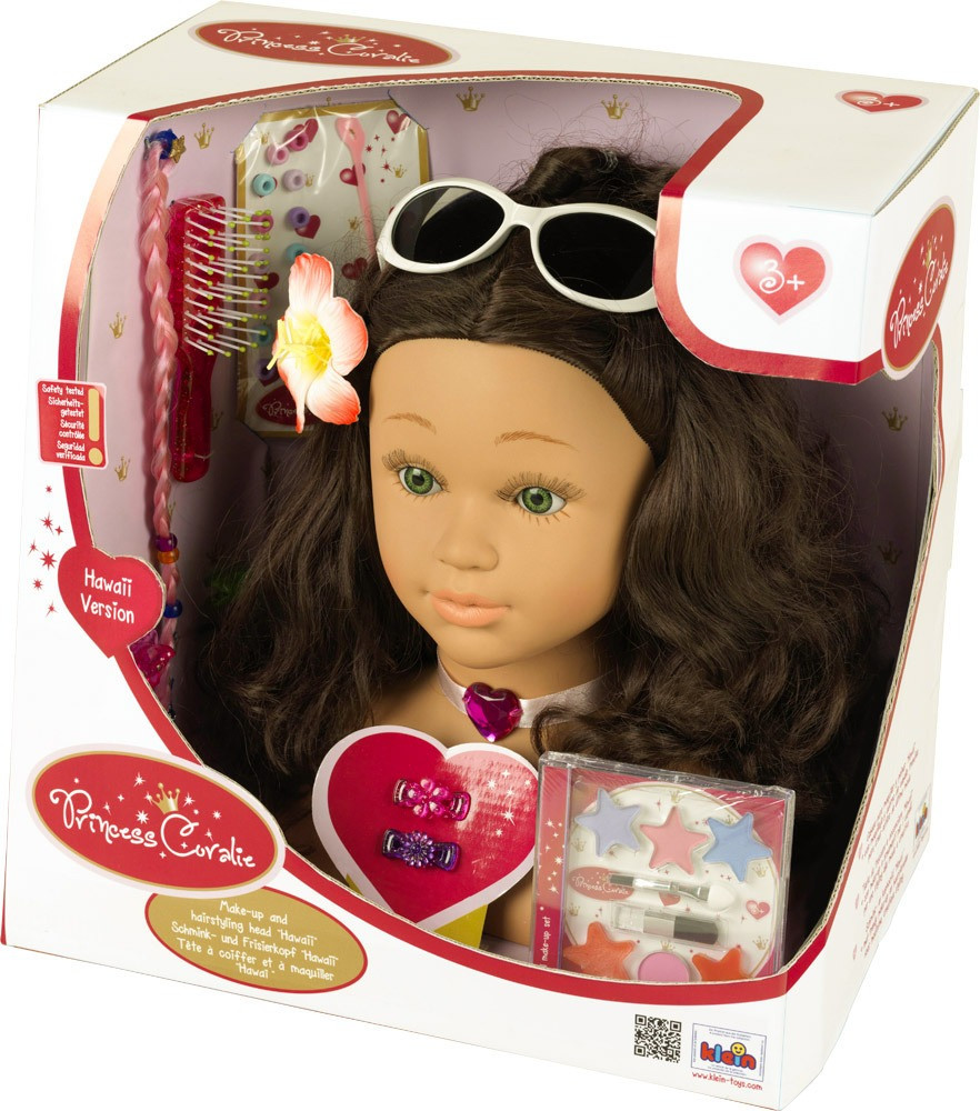 Klein Tête à coiffer Princesse Coralie Hawaï