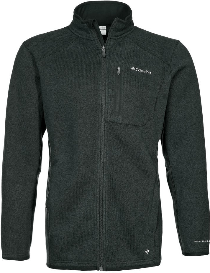 Columbia Men's Altitude Aspect Full Zip Black Heather