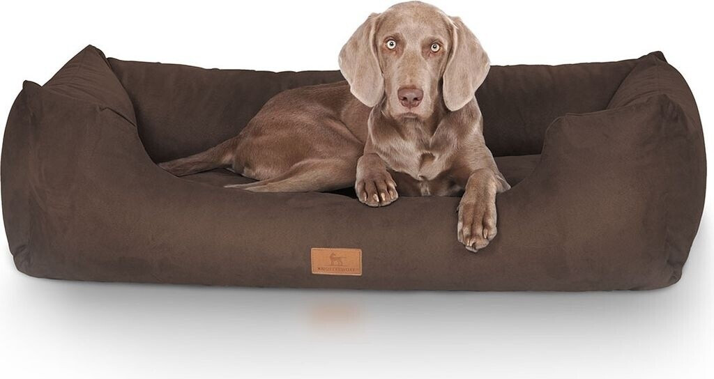 Knuffelwuff Lit pour chien marron XL 105 x 75 cm Knuffelwuff Lit pour chien marron XL 105 x 75 cm