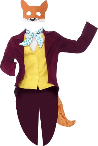 Smiffy's Costume Roald Dahl Fantastic Mr Fox