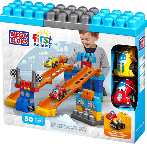 MEGA BLOKS First Builders - Fast Tracks Raceway (81266)