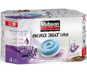 Lot de 6 recharges tablette pour absorbeur d'humidité RUBSON Aéro 360°, 20  m²