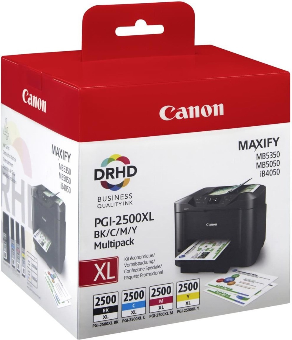 PGI-2500XL Cartouche encre Canon Compatible - Lot de 9 - k2print