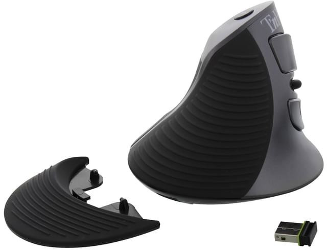 T'nB Ergo Line - souris sans fil ergonomique rechargeable - noir