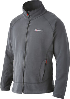 Berghaus mens arnside full zip fleece jacket carbon store