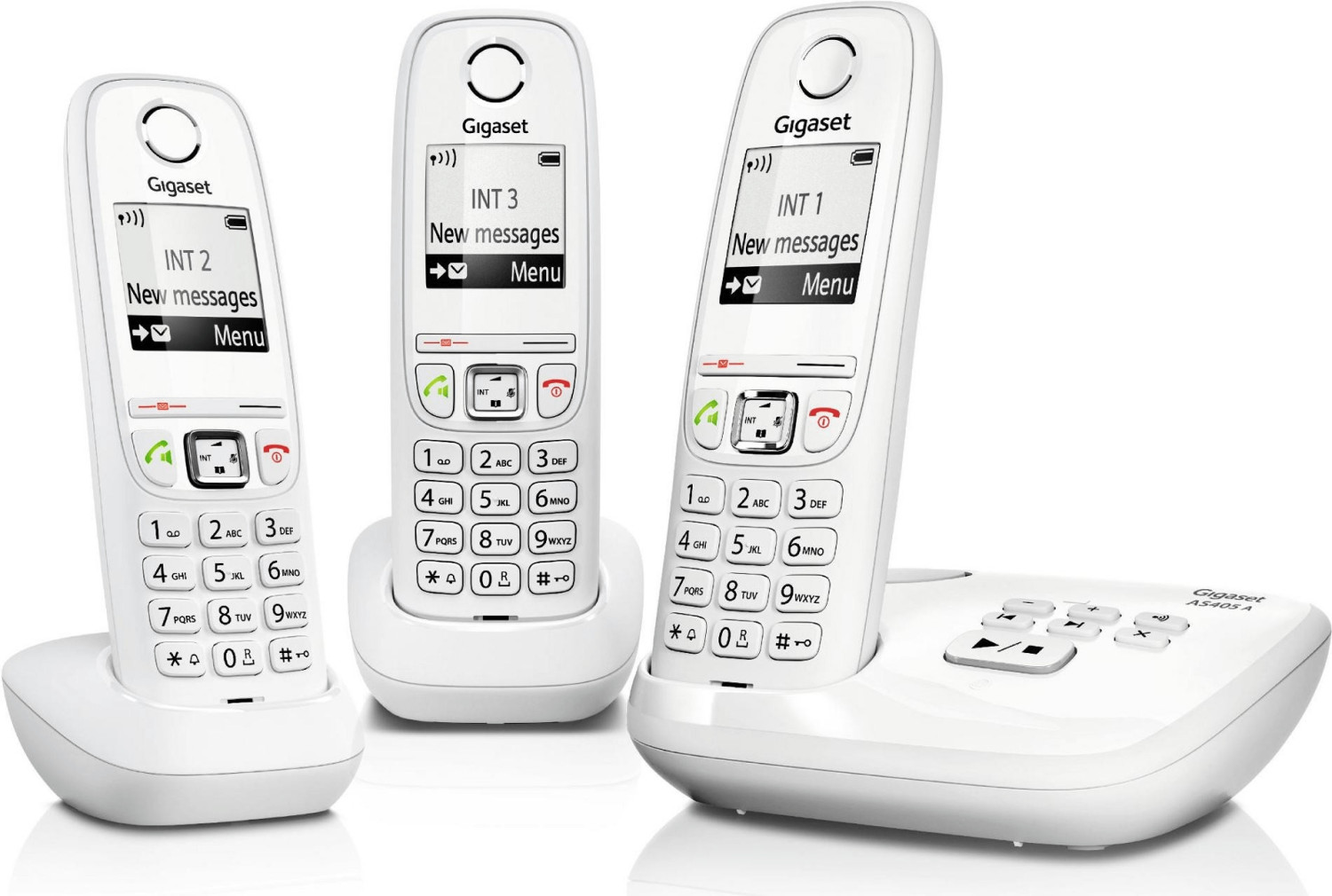 Gigaset AS405A Trio blanc