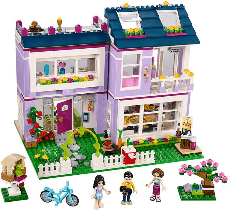 Soldes LEGO Friends - La maison d'Emma (41095) 2024 au meilleur prix sur