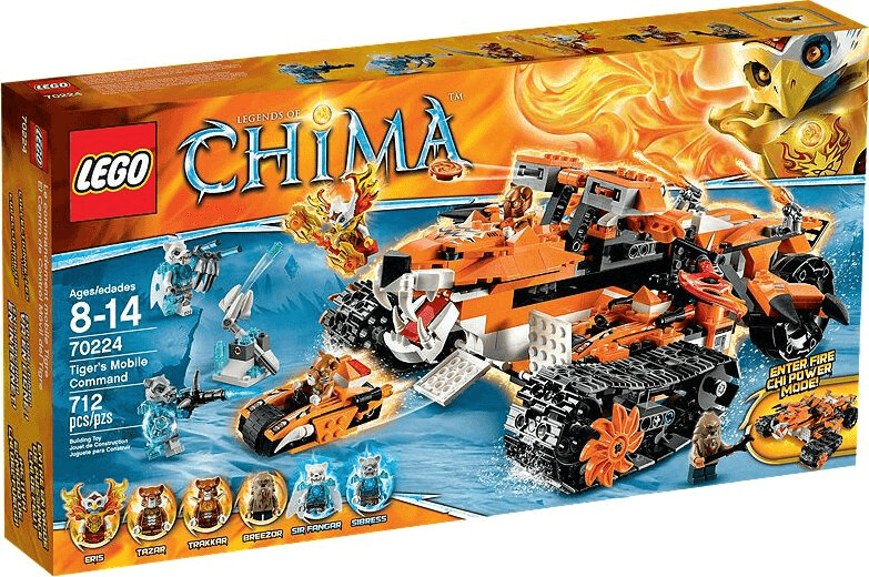 LEGO Legends of Chima - Tiger's Mobile Command (70224)